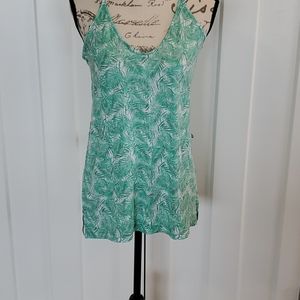 Old Navy cute palm leaf tank